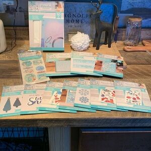 Watercolour Christmas crafting bundle